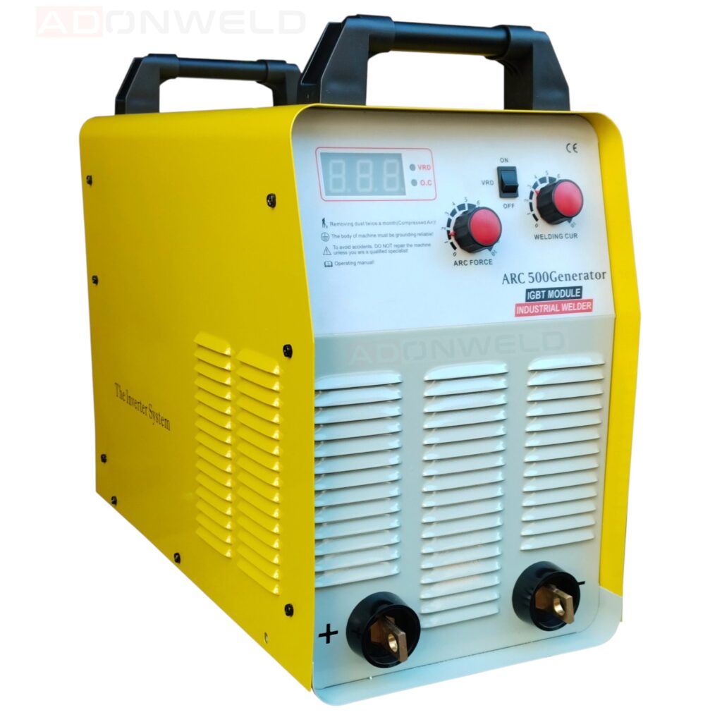 Metal Removal Welding Machine with Carbon Arc Gouging Setup for Fabrication