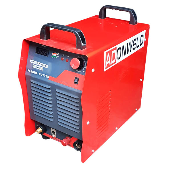 Industrial plasma cutting machine with nozzle, electrode, and torch supply in Mumbai – Adonweld