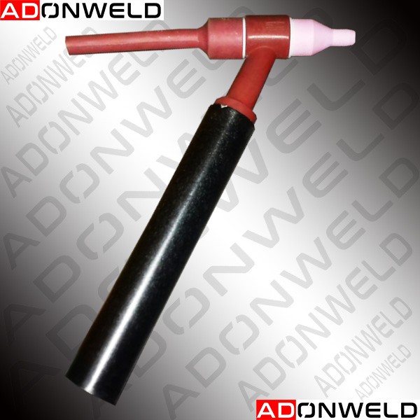 GC 200 TIG Torch Head Indian Type – gas-cooled TIG torch head for light to medium-duty stainless steel and aluminum welding applications.