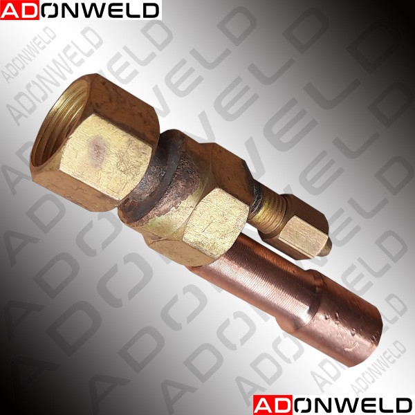 GC 200 Cable Connector and Gas Pipe – reliable cable and gas connection set for gas-cooled TIG welding torches used with TIG 200 and TIG 250 machines.