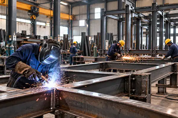 ARC welding fabrication work