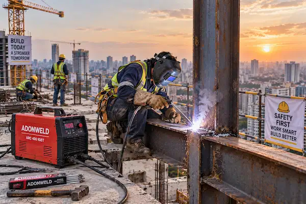 Welding site work