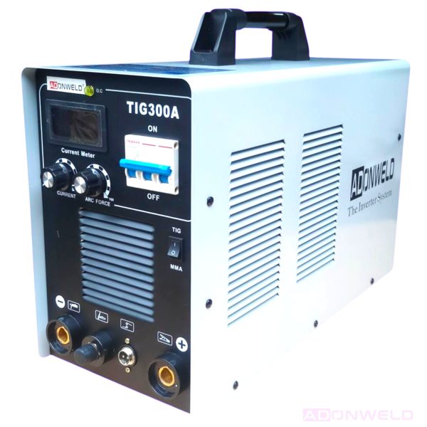 TIG 300 MOSFET welding machine – 300A single phase inverter TIG welder price in India for industrial fabrication and workshop use